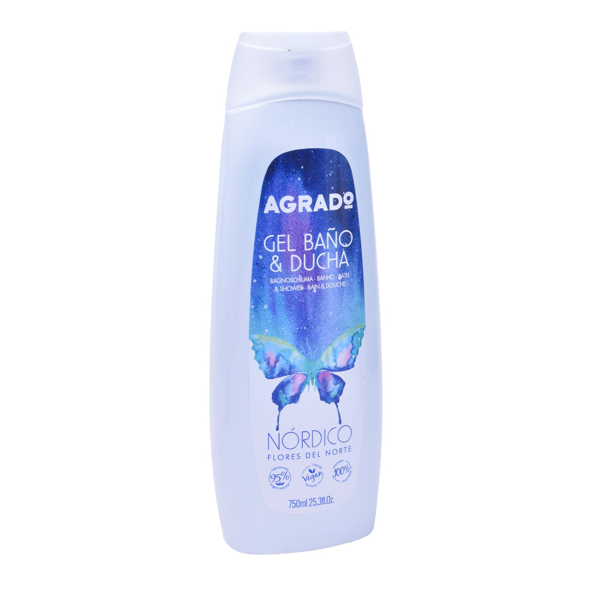 GEL BANHO&DUCHE AGRADO 750ML NORDICO GEL BANHO&DUCHE AGRADO 750ML NORDICO