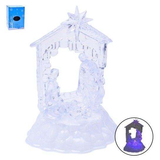 PRESEPIO NATAL C/LUZ 2607-105 CX54