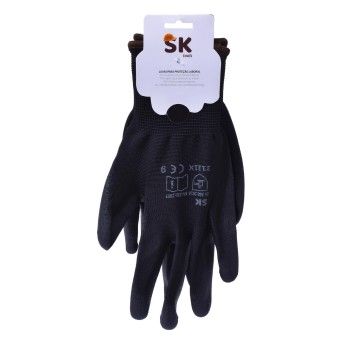 LUVA NYLON PRT TAM 10 0303-10 CX240