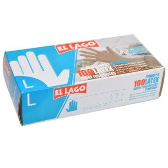 LUVAS LATEX 100UNI T.L.