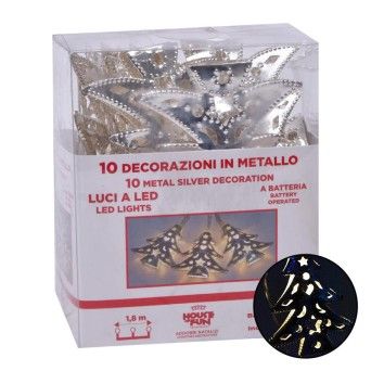 SERIE LED 10 ESTRELAS 1.8MT
