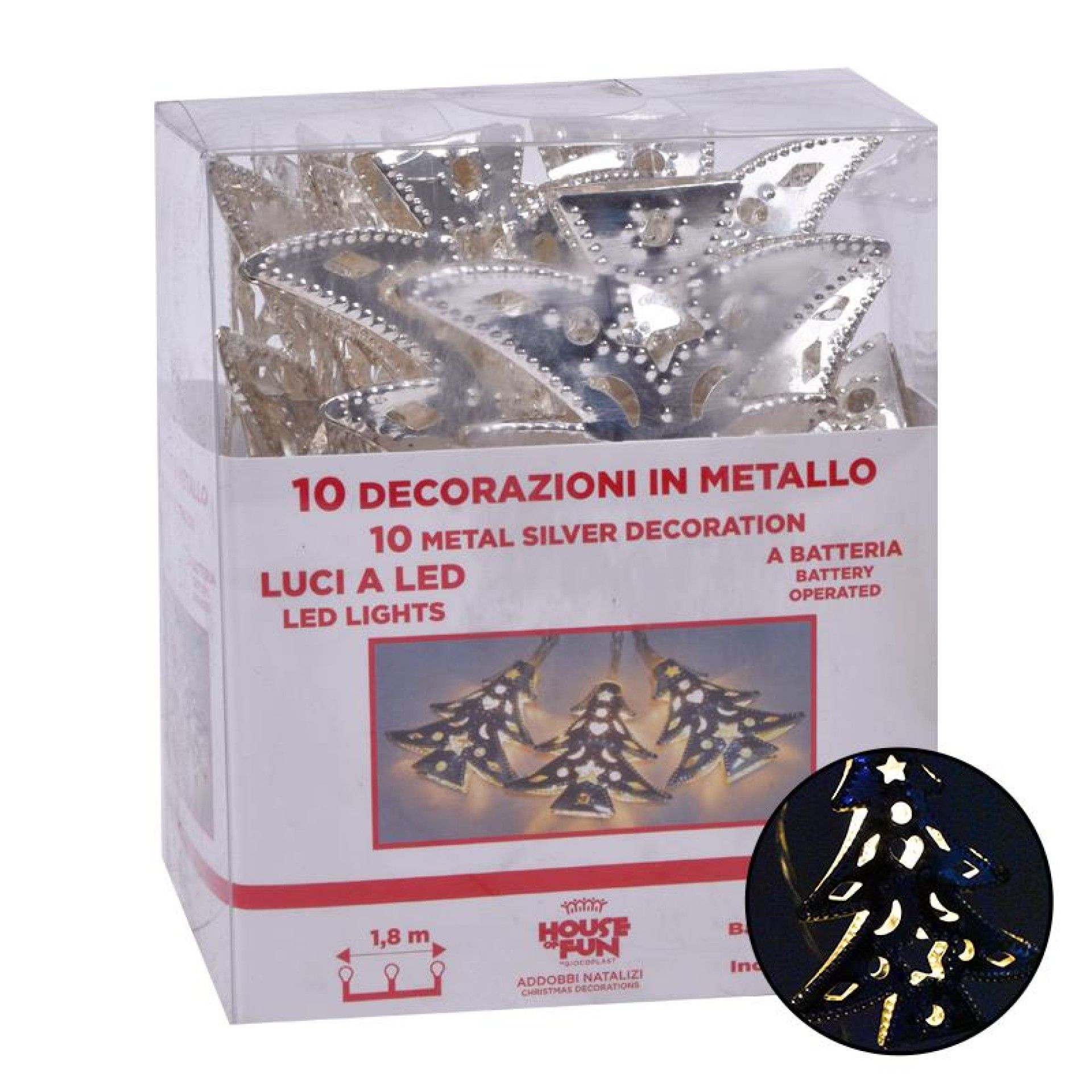 SERIE LED 10 ESTRELAS 1.8MT SERIE LED 10 ESTRELAS 1.8MT