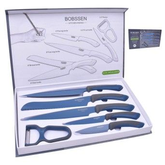 SET 5 FACAS+DESCASCADOR 2830-047B CX24