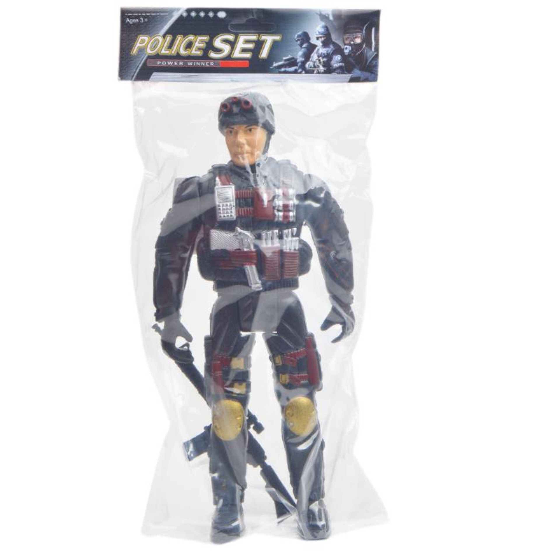 BONECO POLICIA BRINQ. ZS21323 BONECO POLICIA BRINQ. ZS21323