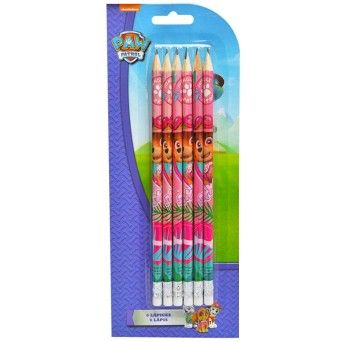 LAPIS PAW PATROL 6UNI AST4060