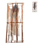 FANTASMA HALLOWEEN JAULA 70CM 1289-401 FANTASMA HALLOWEEN JAULA 70CM 1289-401