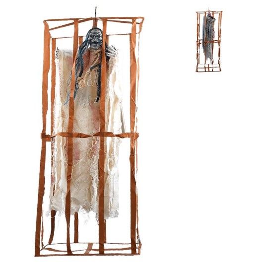 FANTASMA HALLOWEEN JAULA 70CM 1289-401 FANTASMA HALLOWEEN JAULA 70CM 1289-401