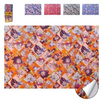 PAPEL EMBRULHO DRAGON BALL 70200CM
