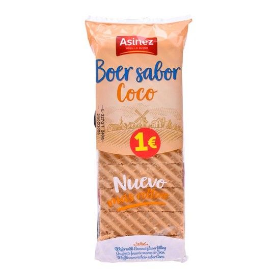 WAFERS BOER COCO 240GR PV1