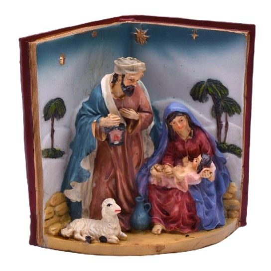PRESEPIO LIVRO RESINA 3665
