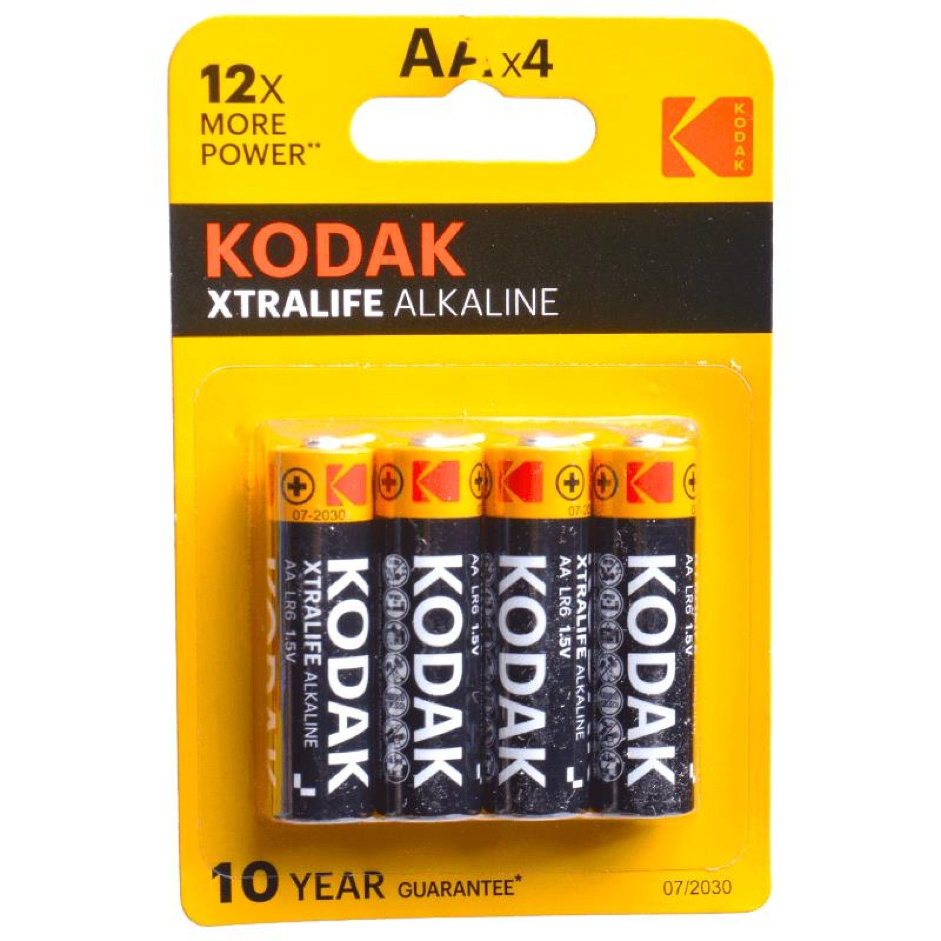 KODAK PILHAS ALCALINAS AA 4UN 22030 KODAK PILHAS ALCALINAS AA 4UN 22030