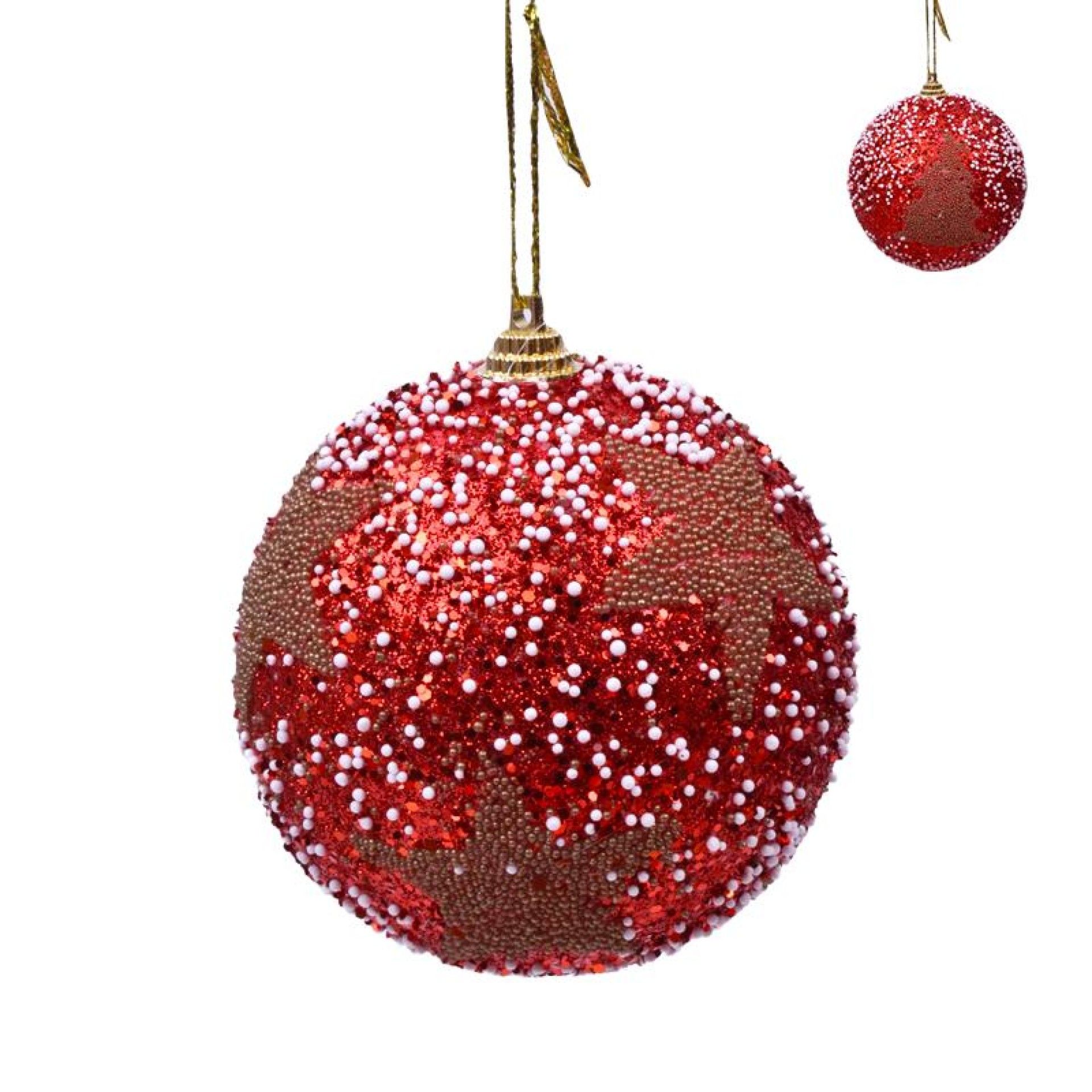 BOLA NATAL 8CM 2588-015 CX240 BOLA NATAL 8CM 2588-015 CX240