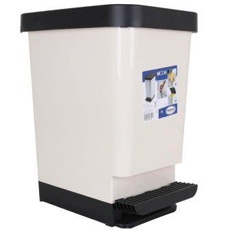 BALDE PLASTICO C/ PEDAL 26L MODA
