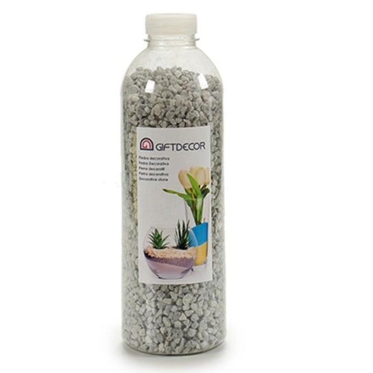 FRASCO PEDRAS DEC. CINZA 1,5KG 55668 FRASCO PEDRAS DEC. CINZA 1,5KG 55668