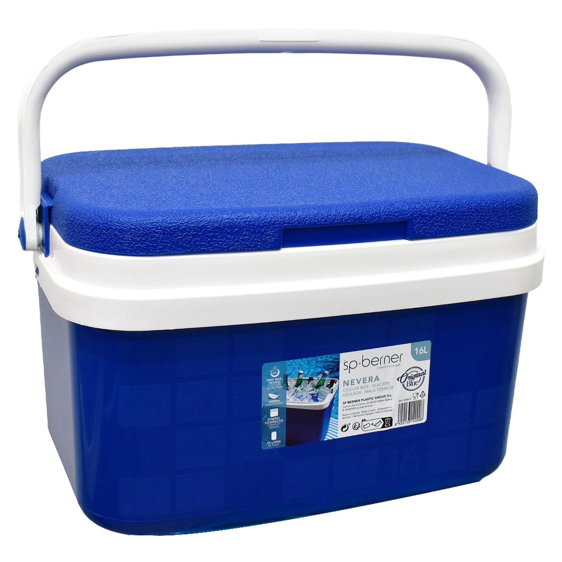 GELEIRA 16L AZUL 43x26x29CM GELEIRA 16L AZUL 43x26x29CM