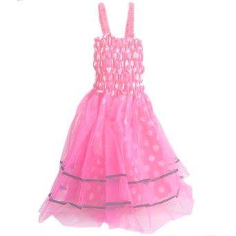 VESTIDO FANTASIA ROSA 70CM 1885-050-03