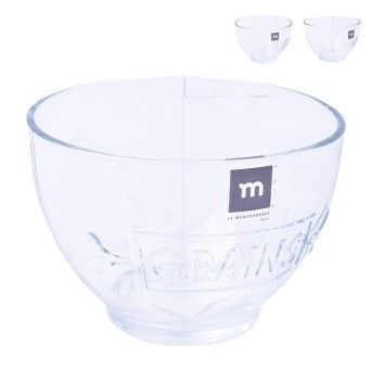 TIGELA VIDRO 680ML SORTIDO CX36