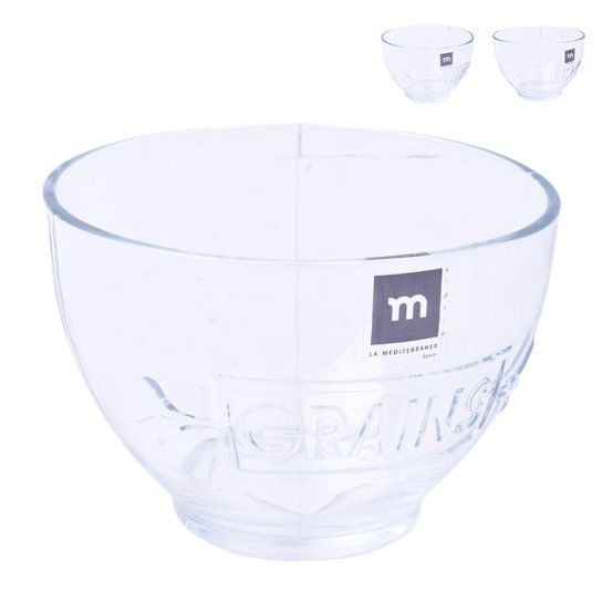 TIGELA VIDRO 680ML SORTIDO CX36