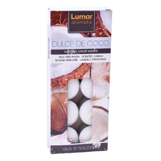 TEALIGHTS CONJ. 10) COCO TEALIGHTS CONJ. 10) COCO