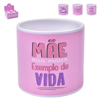 VASO CERAMICA 12X12X11CM 0307-10 CX32