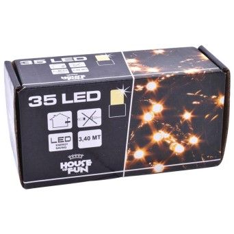 SERIE NATAL 35 LED AMARELO