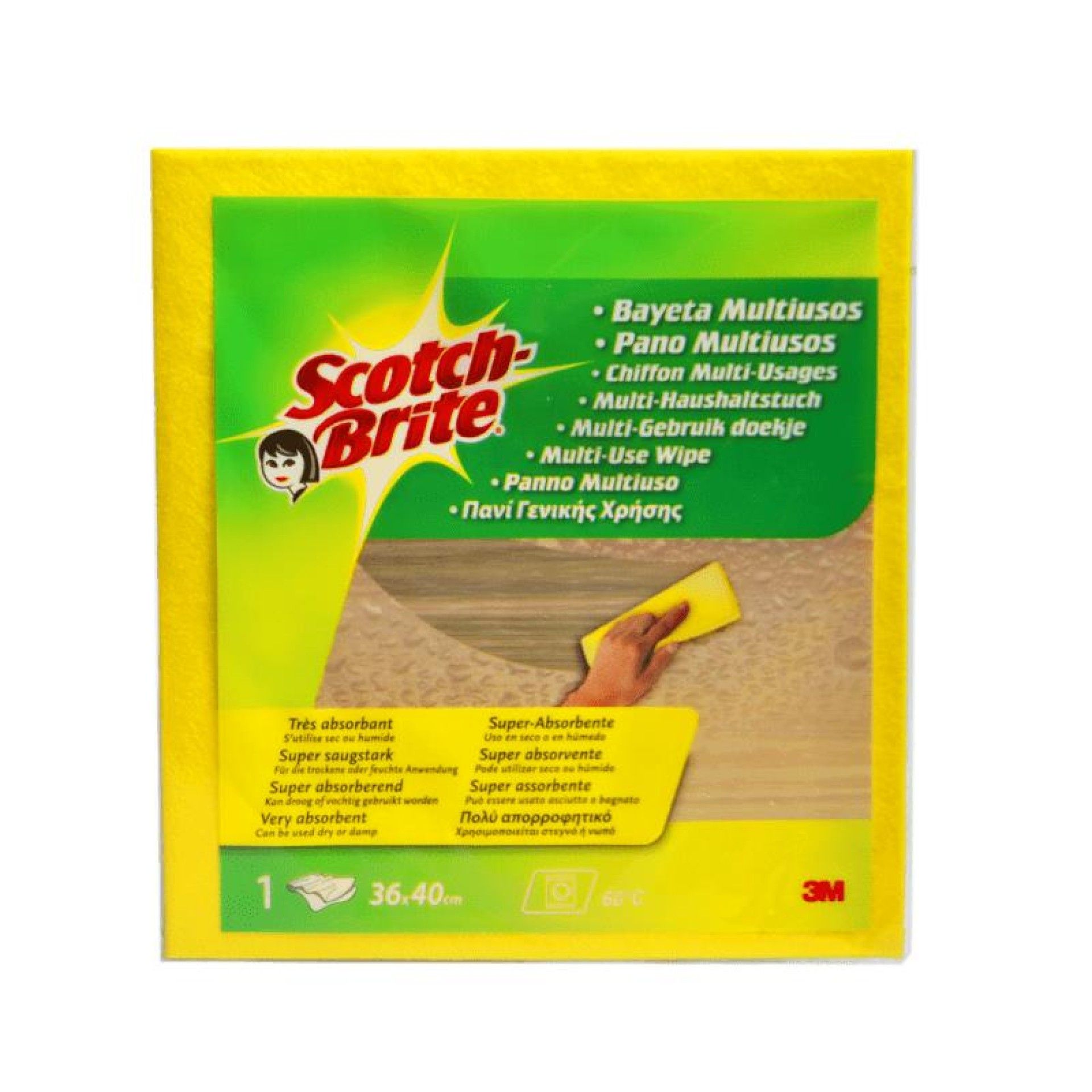 PANO MULTIUSOS SCOTCH-BRITE 36X40 CX60 PANO MULTIUSOS SCOTCH-BRITE 36X40 CX60
