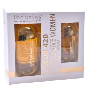 CLUB 420 GOLD WOMEN EDT 100ML + 30ML