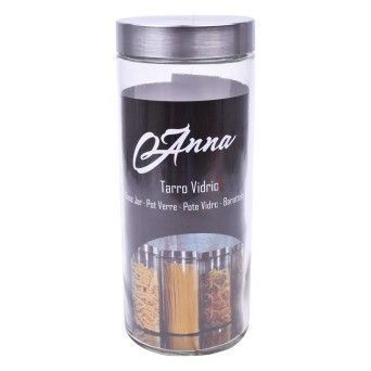 FRASCO VIDRO TAMPA METAL 2,2L ANNA