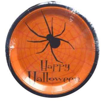 PRATO PAPEL HALLOW 23CM 10UN2516-302-02