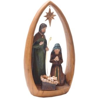 PRESEPIO RESIN C/ CABANA