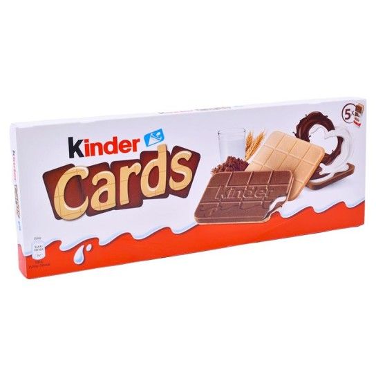KINDER CARDS T5 X 20 100G