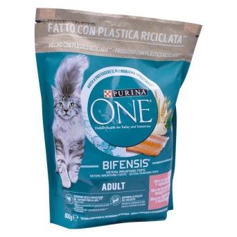 PURINA ONE GATO ADULTO SALMAO 800G