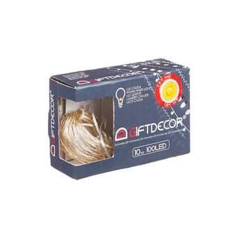 FITA DE LED 100 BRANCA C/CAIXA INTERIO
