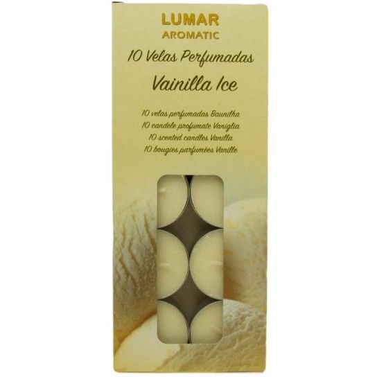 TEALIGHTS CONJ. 10) BAUNILHA TEALIGHTS CONJ. 10) BAUNILHA