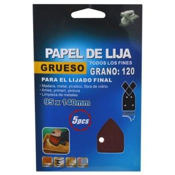 FOLHA DE LIXA P/LIXADORA GRAO 120 00127