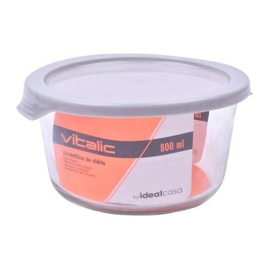 HERMETICO VIDR RED AL800ML 15.5X8CM CX12