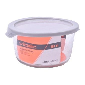 HERMETICO VIDR RED AL800ML 15.5X8CM CX12
