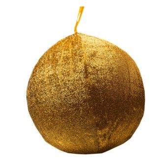 BOLA TECIDO INSUFLAVEL OURO 60CM