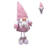 GNOMO CHAPEU  ROSA 75CM 2