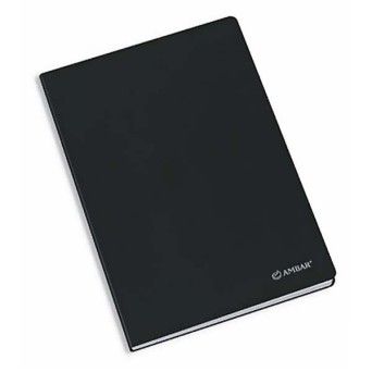 CADERNO C/ PRET. PAUT. A4 80F
