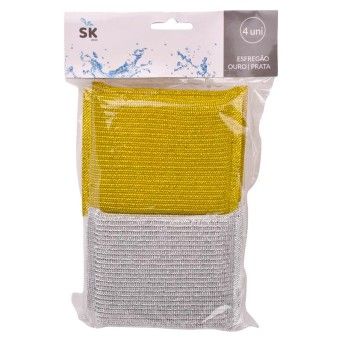 ESFREG OURO/PRATA 4PC 1803-270-04 CX72