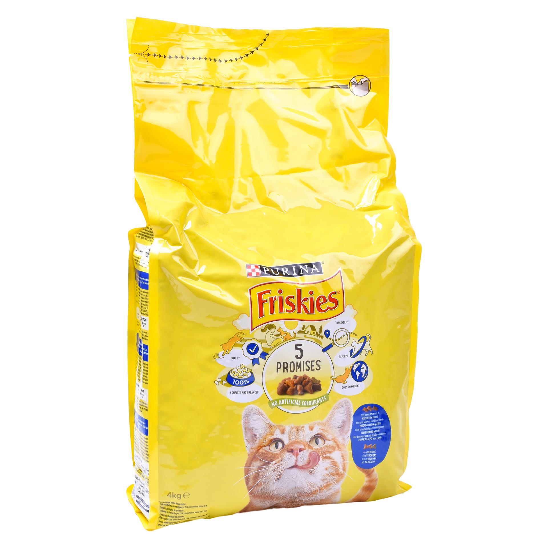 FRISKIES GATO ADULTO BACALHAU 4KG FRISKIES GATO ADULTO BACALHAU 4KG
