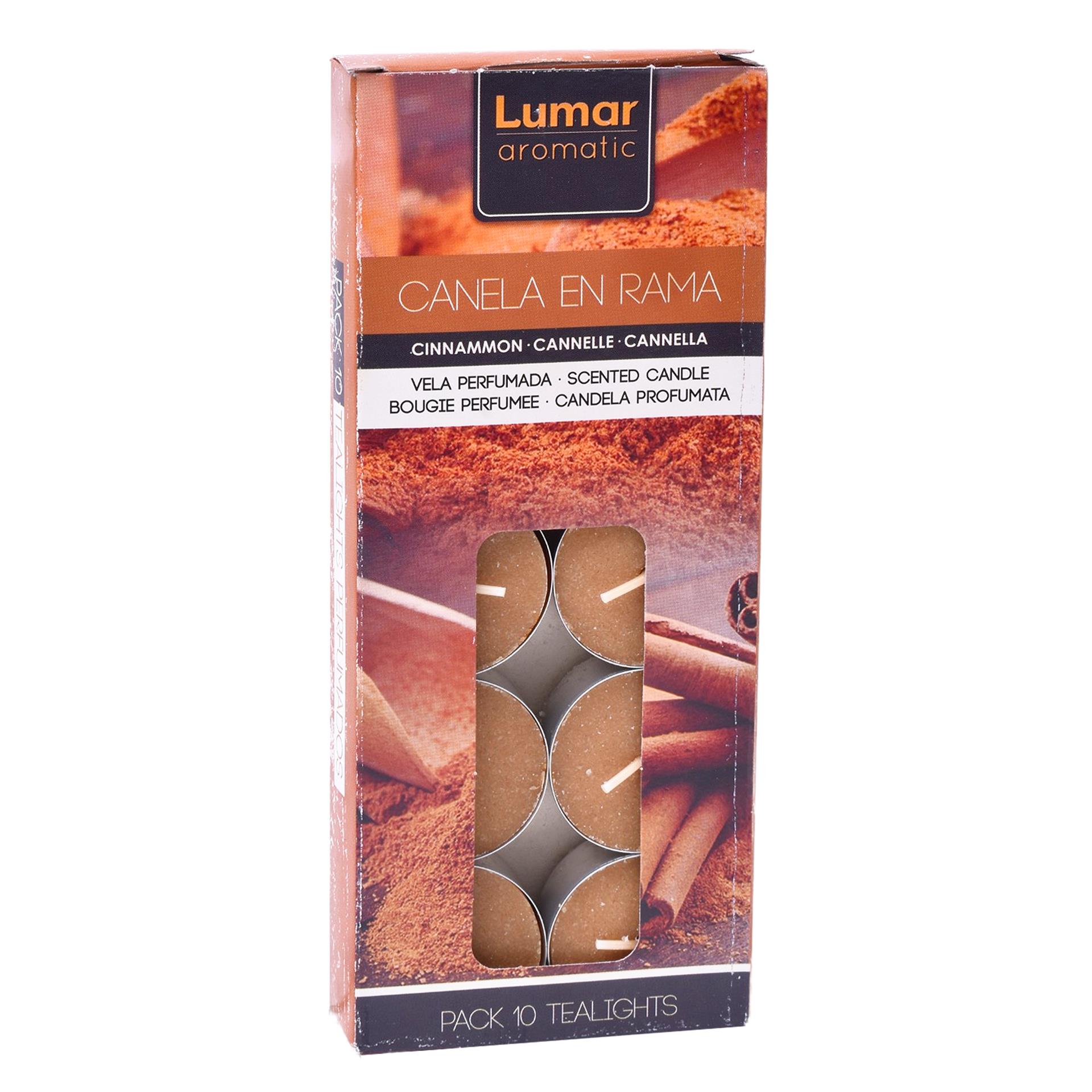 TEALIGHTS CONJ. 10) CANELA TEALIGHTS CONJ. 10) CANELA