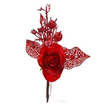 FLOR GLITTER 30CM VRM WF20415-R