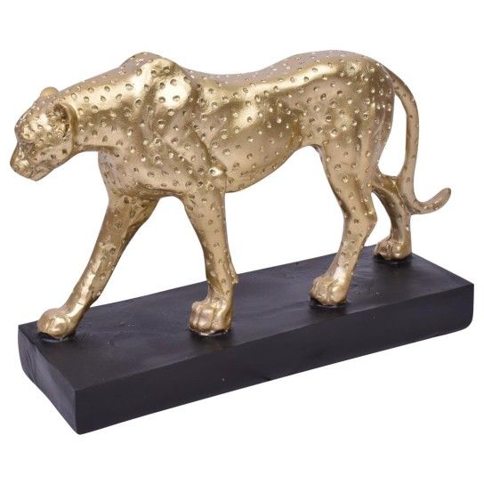 FIGURA DEC. PANTERA OURO 2565-013A CX24 FIGURA DEC. PANTERA OURO 2565-013A CX24