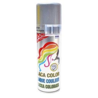LACA COLOR SPRAY CABELO PRATA 125ML