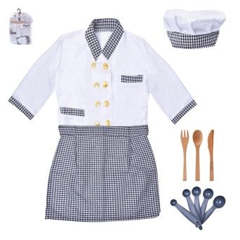 FATO CARNAVAL COZINHEIRO 120-130CM CX24
