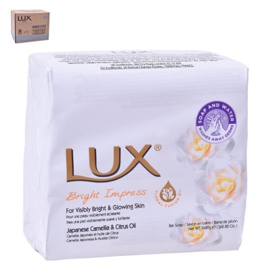 LUX SABONETE CAMLIA JAPONESA 3X80G