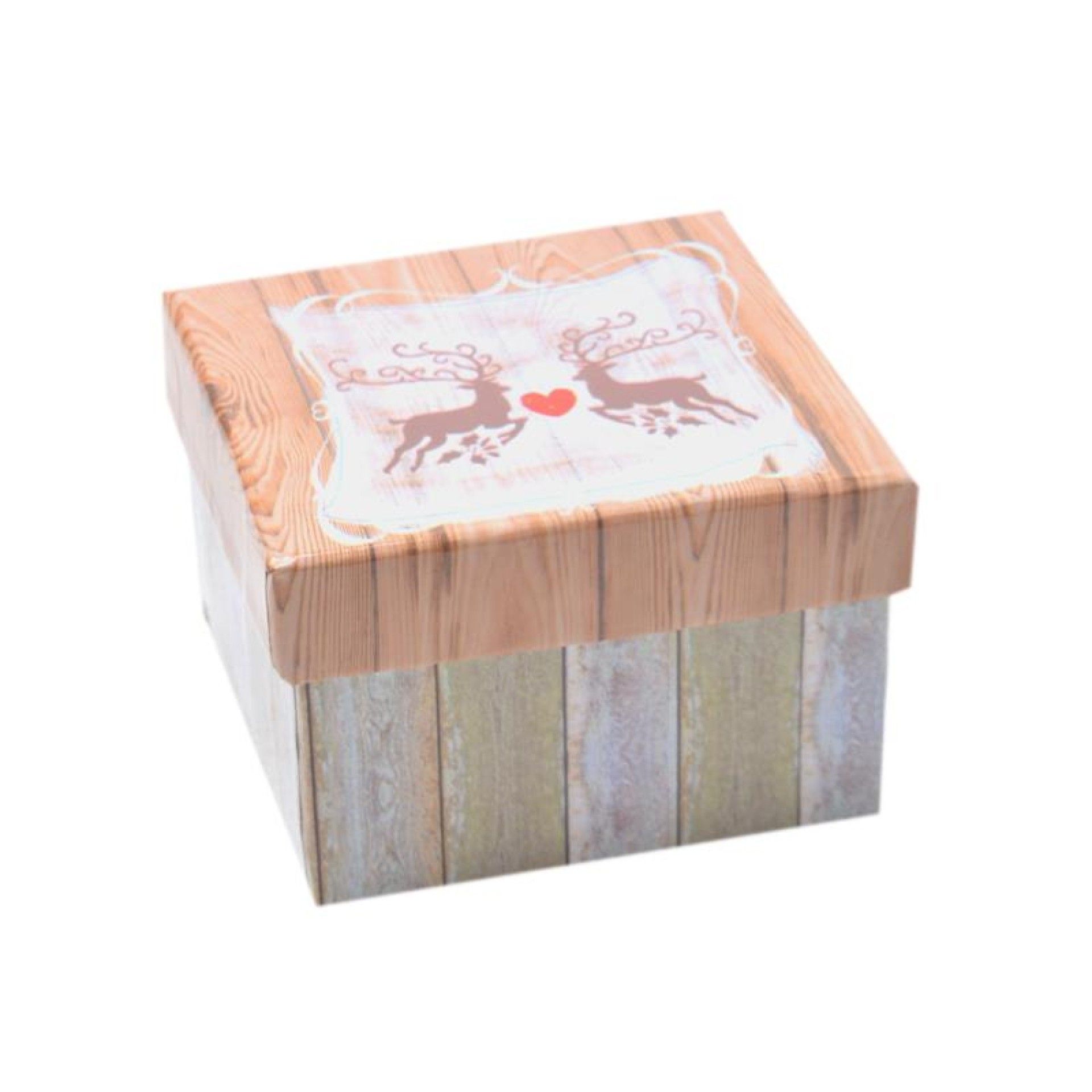 CAIXA CARTAO NATAL 8X8X5CM CAIXA CARTAO NATAL 8X8X5CM