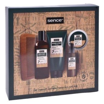 KIT BALSAMO FACE+CHAMPO+L.BARBA+OLEO